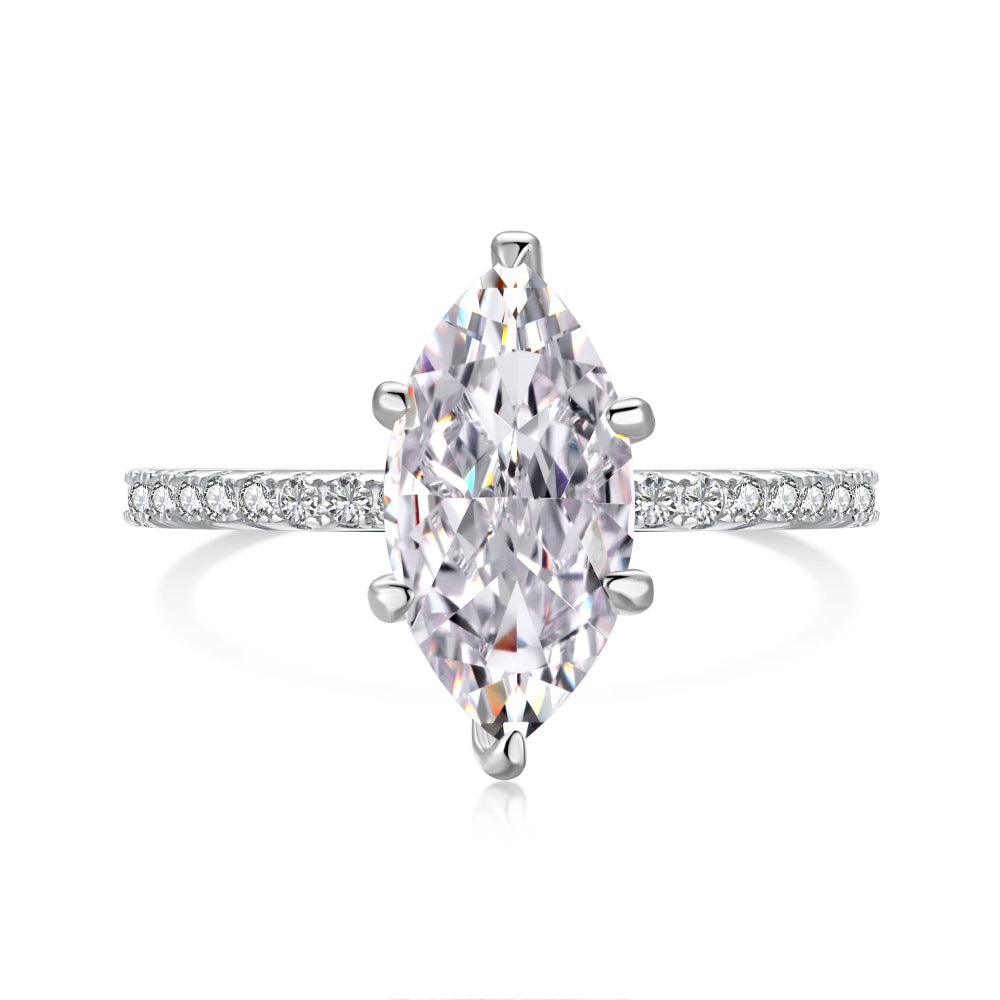 Arela Marquise Ring - Silver